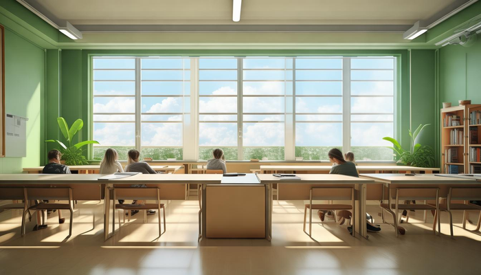 Klassenzimmer der nächsten Generation ECOSYSTEM_NEXT-Gen-Klassenzimmer EcoSystems_Smart Bildungsausrüstung Anwendung